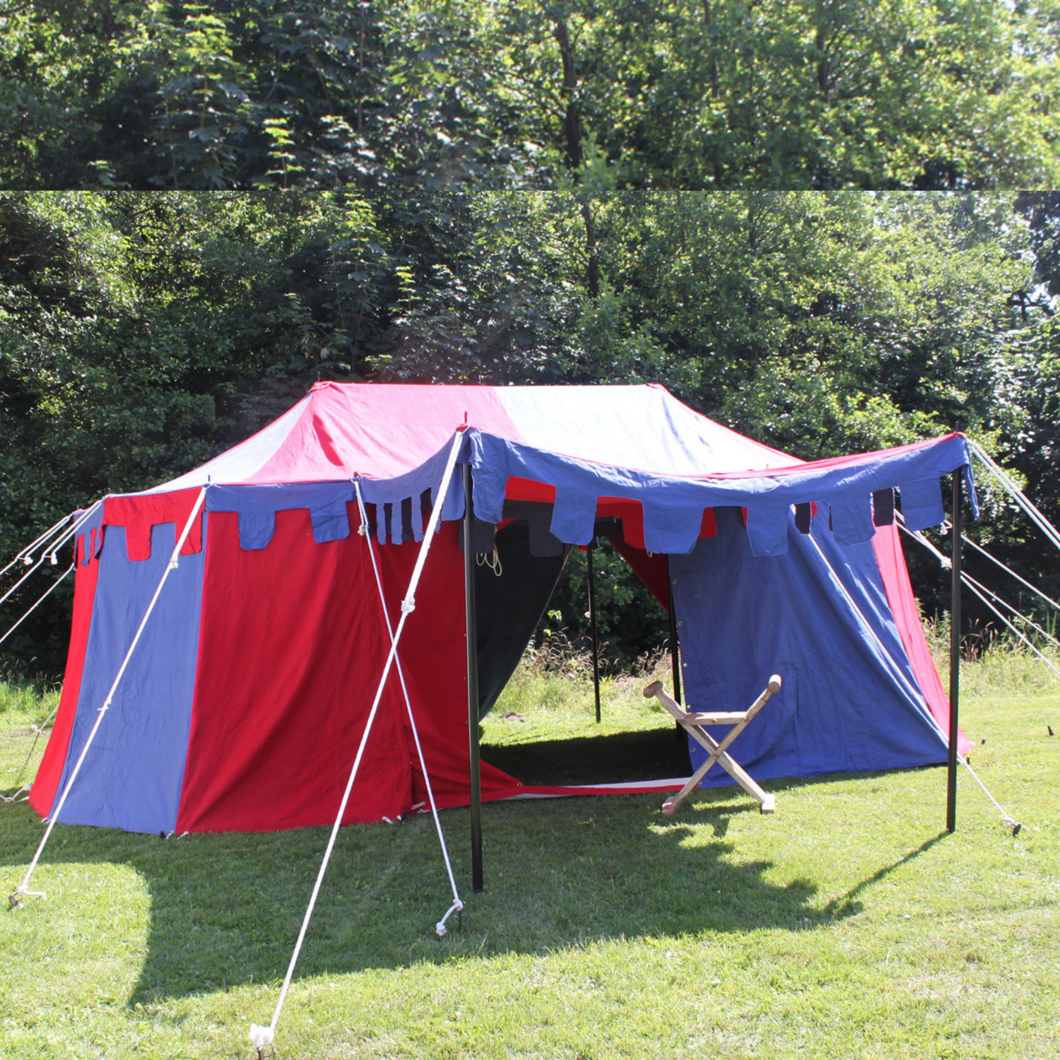 Ritterzelt Burgund, 3 x 5 m, 425 gsm