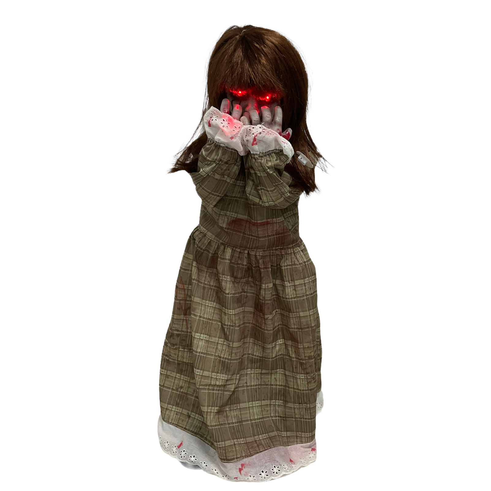 Animiertes Zombie-Mädchen – Gruselige Halloween Deko 90 cm