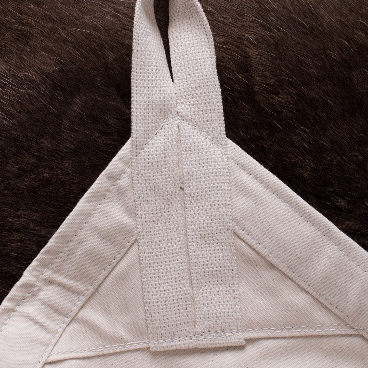 Sonnensegel mit Schlaufen, extra stark, 450g/m², naturfarben