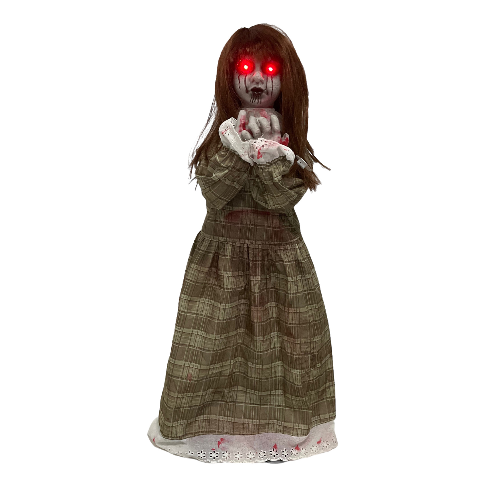 Animiertes Zombie-Mädchen – Gruselige Halloween Deko 90 cm