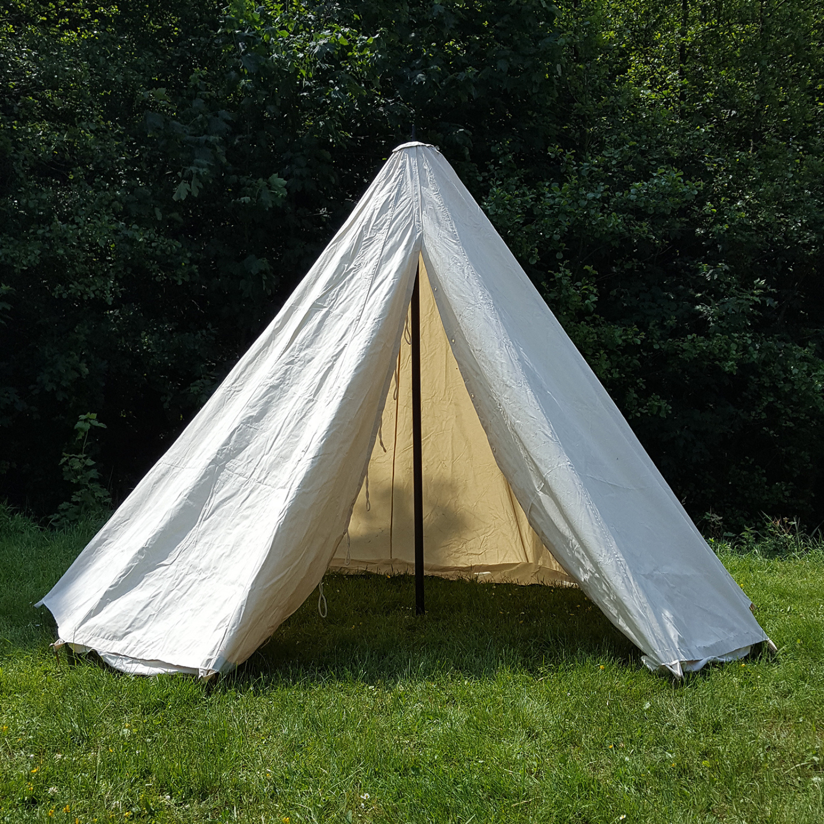 Einmastzelt Walburg, 3.5 m, 350 gsm