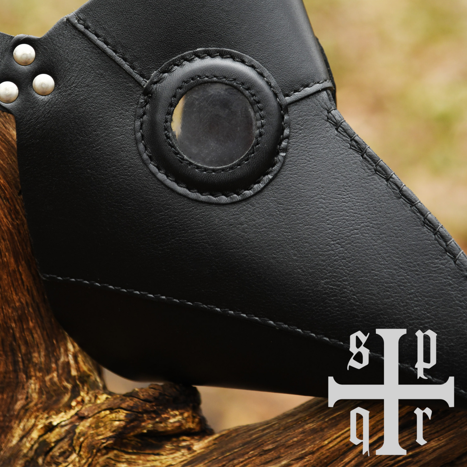 Pestdoktor Maske aus Leder, klein