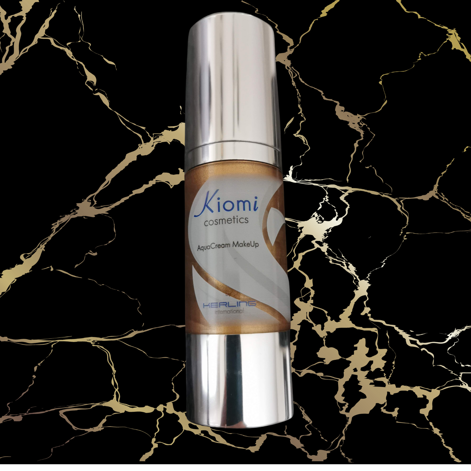 Kiomi Aqua-Cream Make Up in Bronze Metallic C11 – schimmerndes Creme-Make-up 30 ml