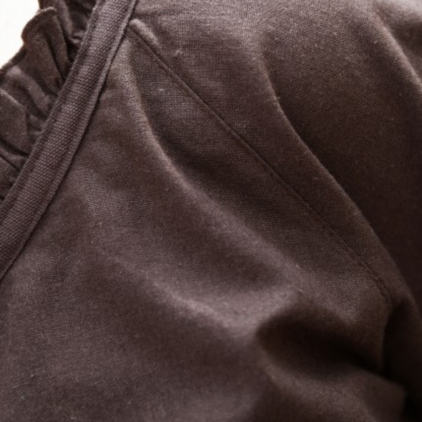Mittelalter Bluse Birga mit 3/4 Arm, braun