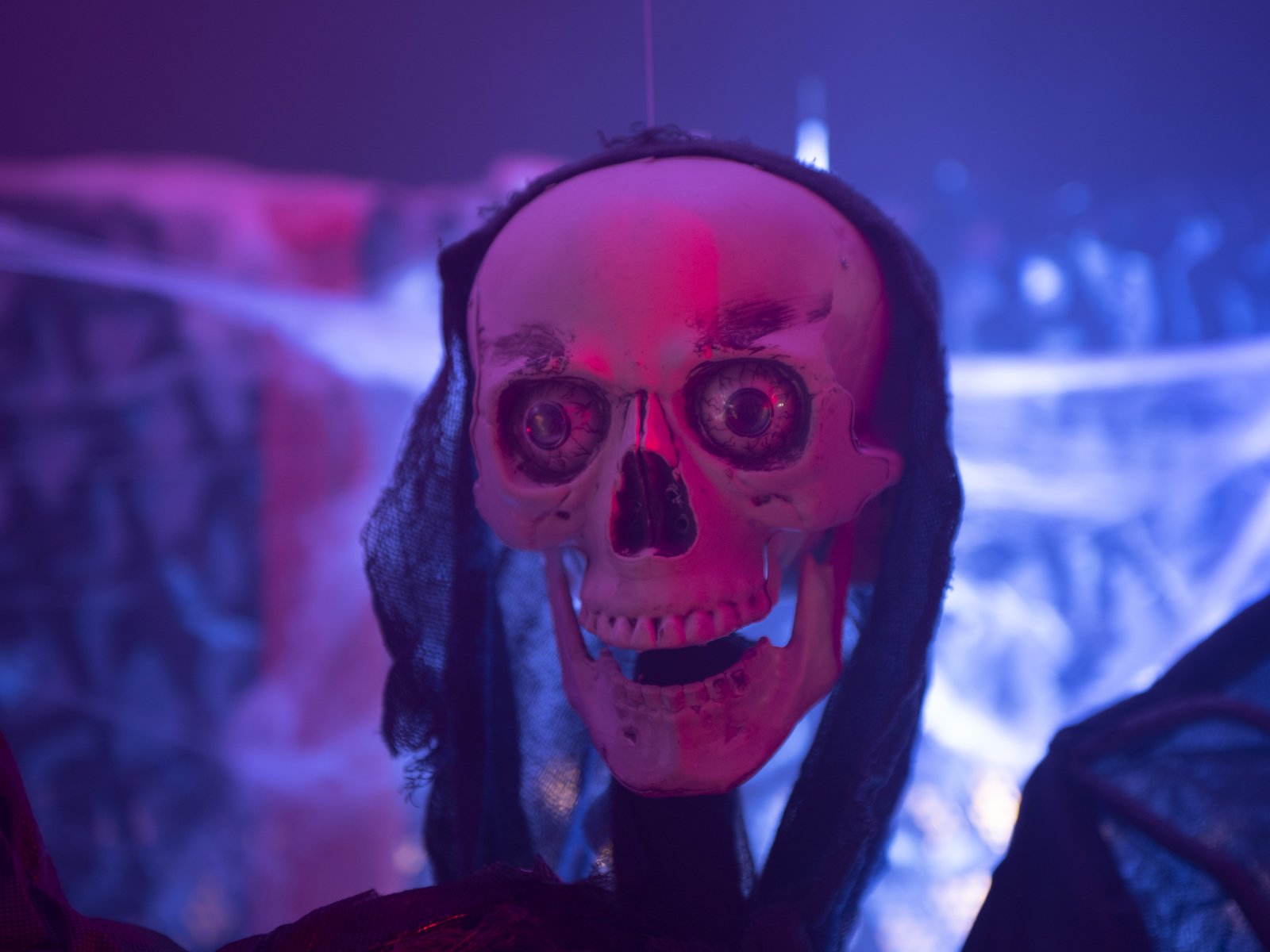 EUROPALMS Halloween Figur Engel, animiert 165cm