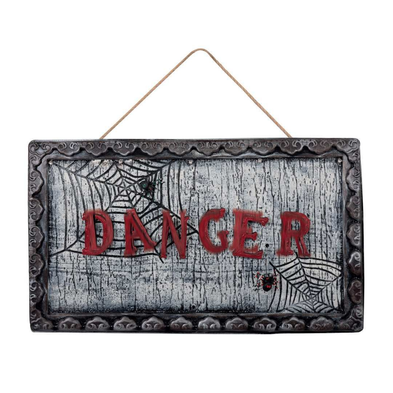 Animiertes Warnschild -Danger mit beweglichen Buchstaben