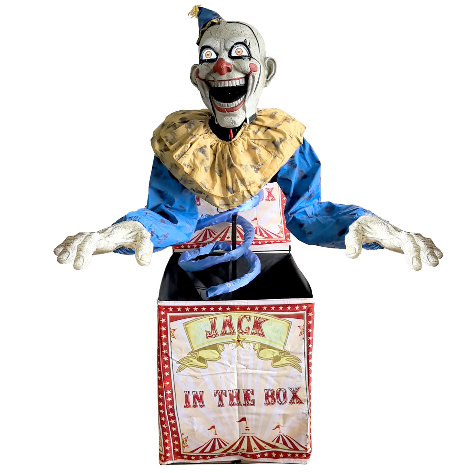 Clown Jack in the box, animiert