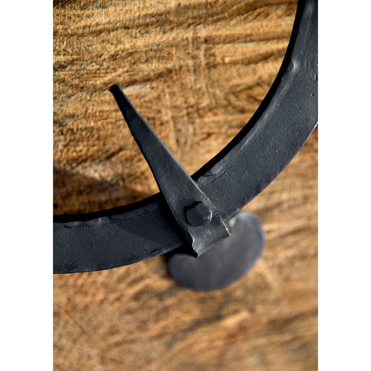 Pfannenknecht, Topfuntersatz aus Schmiedeeisen