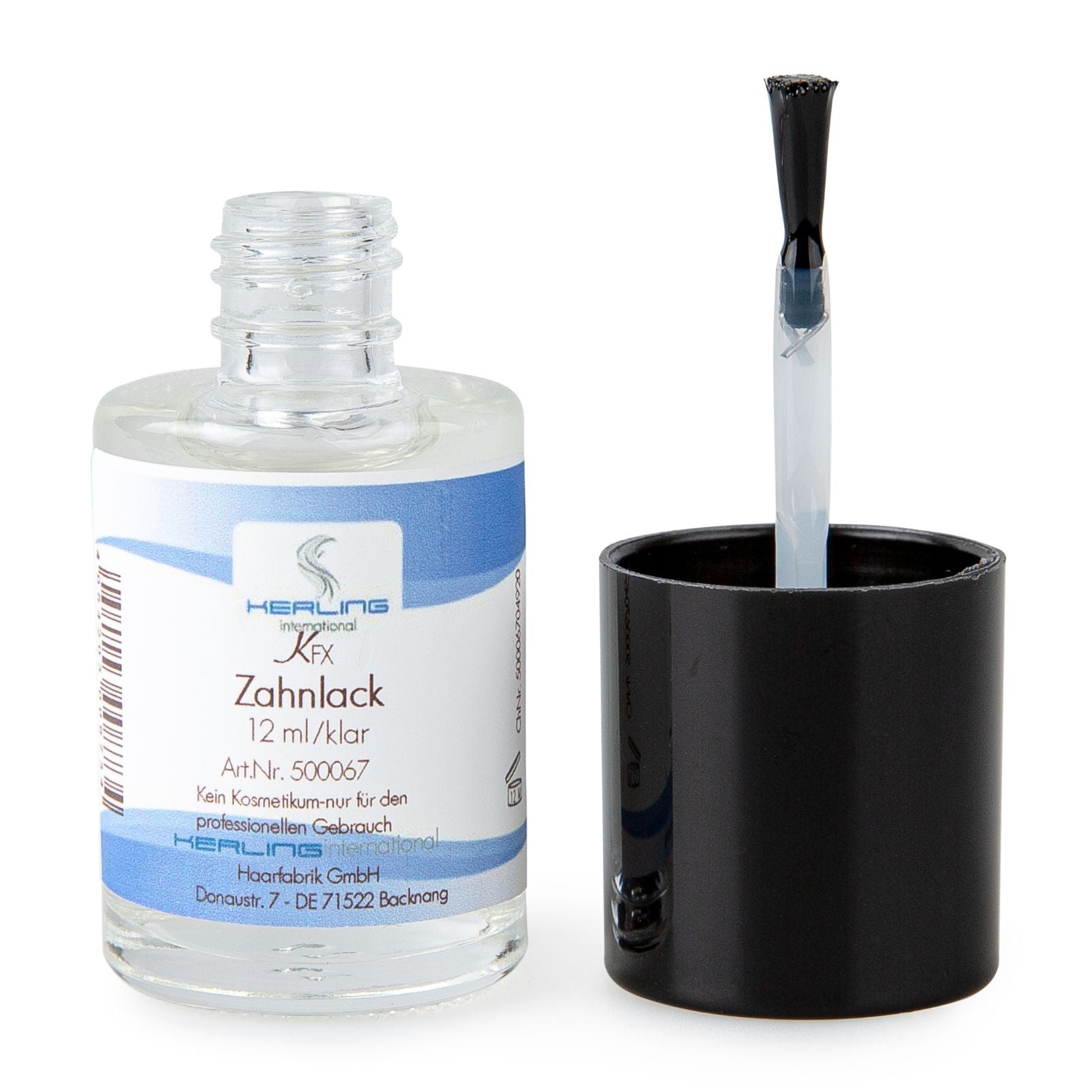 Kerling Zahnlack 12 ml klar mit Pinsel