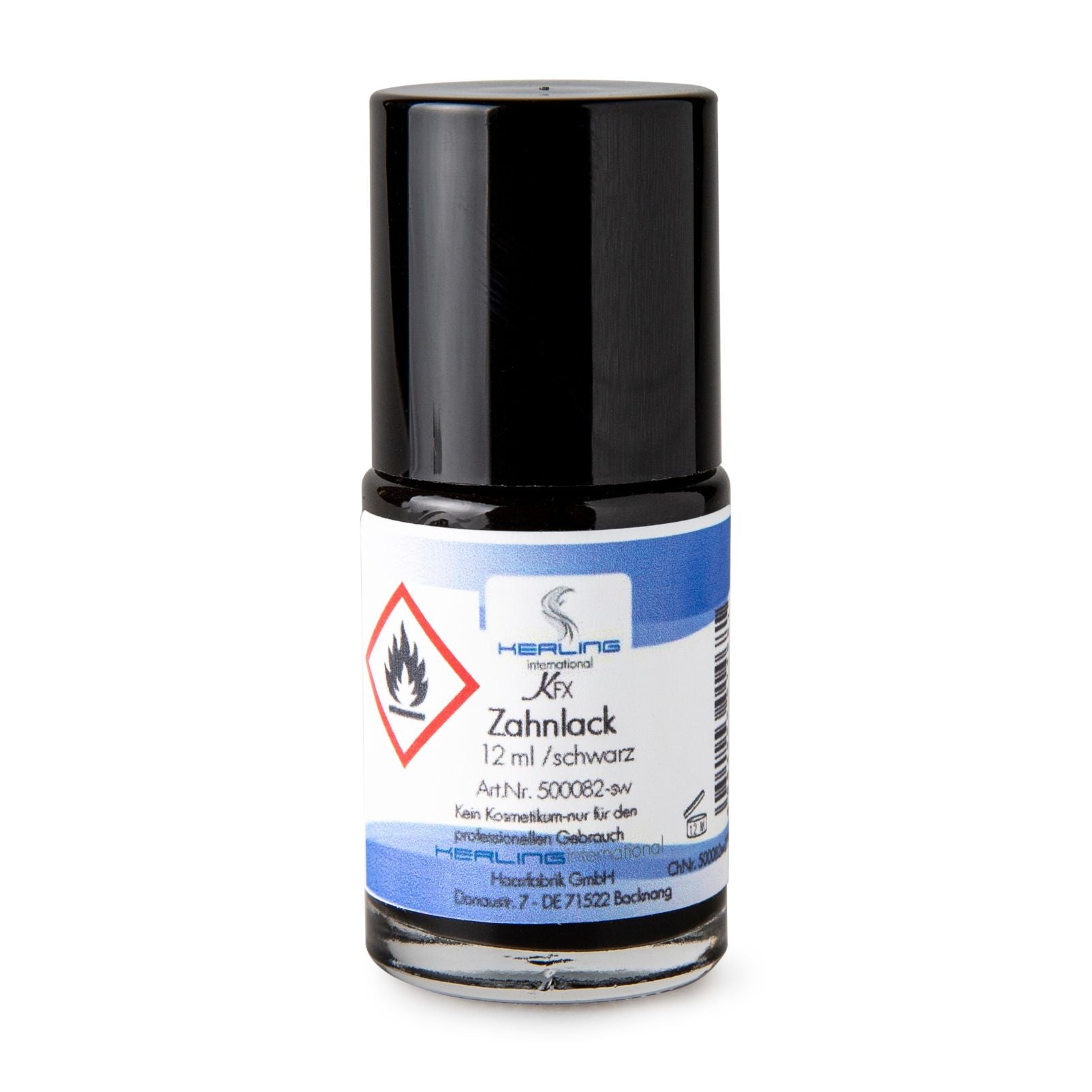 Kerling Zahnlack schwarz 12 ml