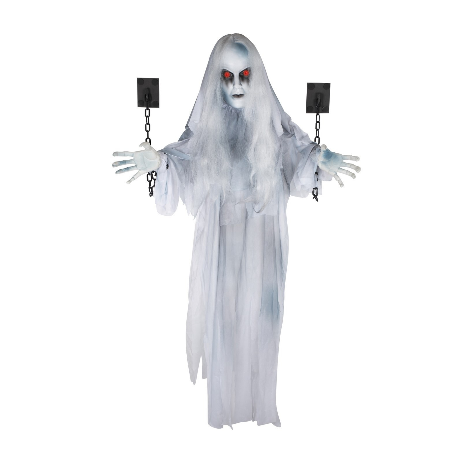 Halloween-Geist mit Bewegungssensor & Soundeffekten – Perfekt für Spukhäuser
