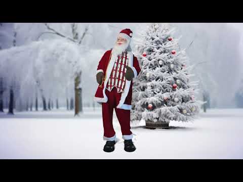 Weihnachtsmann mit Ton und Bewegung, 180cm