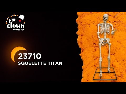 Riesen Skelett Kevin, 318cm, Licht