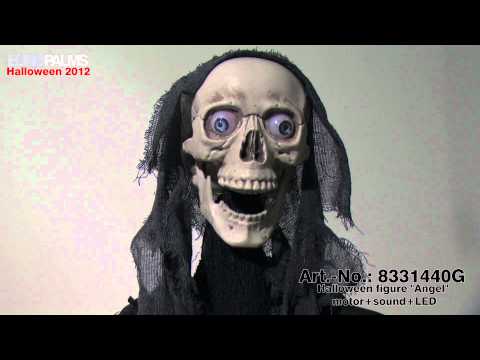 EUROPALMS Halloween Figur Engel, animiert 165cm