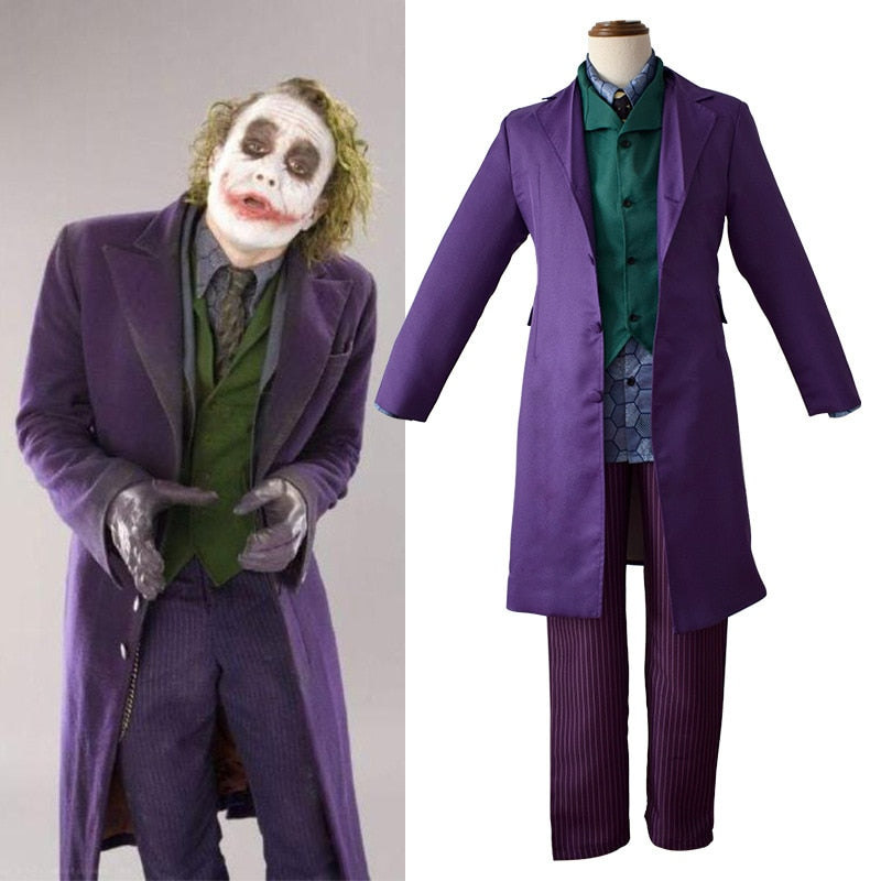 Joker Cosplay Kostüm – The Dark Knight Outfit für Halloween & Karneval 1
