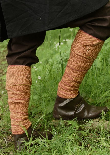 Wikinger Wadenwickel, Fischgrätband, 7 m lang, div. Farben