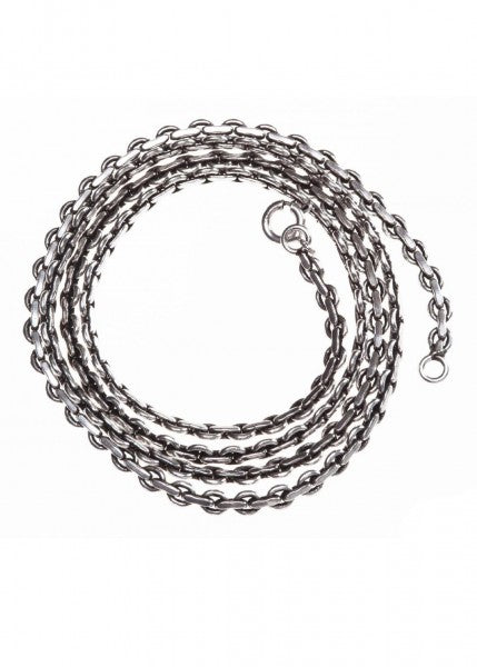 Wikinger Halskette aus Silber, 55 cm