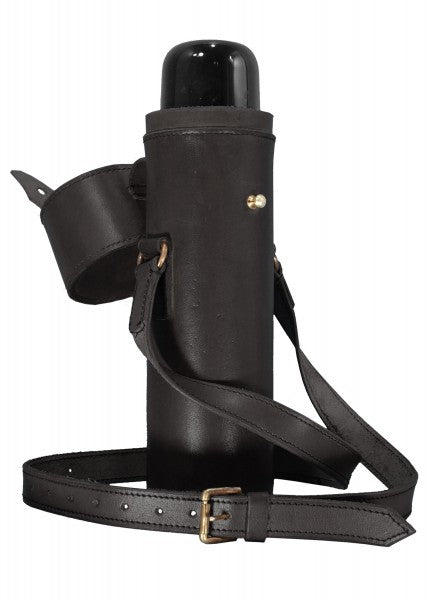 Thermoskanne 1000 ml mit Lederhülle