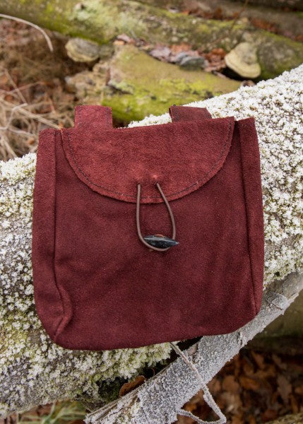Dünne Ledertasche, mittel