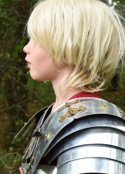 Lorica Segmentata Junior, Kinder-Römerrüstung, Aluminium