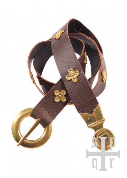 Mittelalter Ledergürtel Otto von Orlamünde, versch. Farben