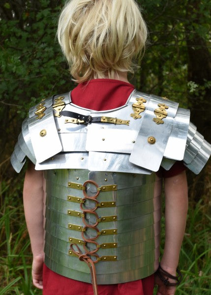 Lorica Segmentata Junior, Kinder-Römerrüstung, Aluminium
