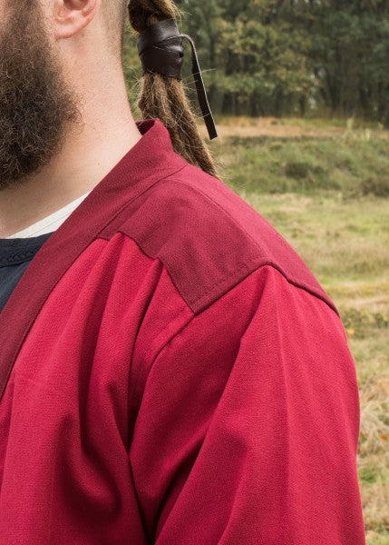 Klappenrock Bjorn, Wikinger-Mantel, rot