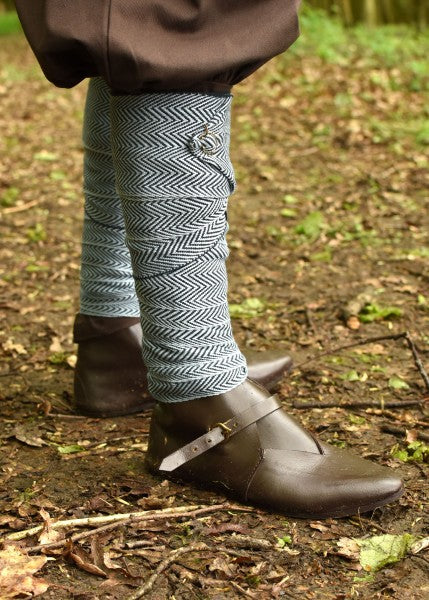 Wikinger Wadenwickel, Fischgrätband, 7 m lang, div. Farben