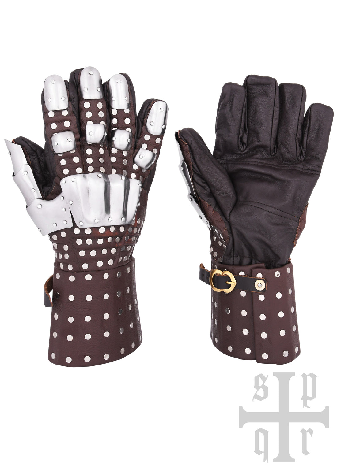 Mittelalterliche Panzerhandschuhe, Visby, Typ III, 14. Jh., versch. Farben