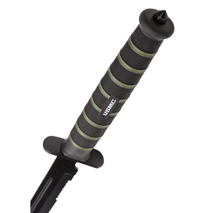 USMC Blackout Combat Schwert mit Nylonscheide (scharf)