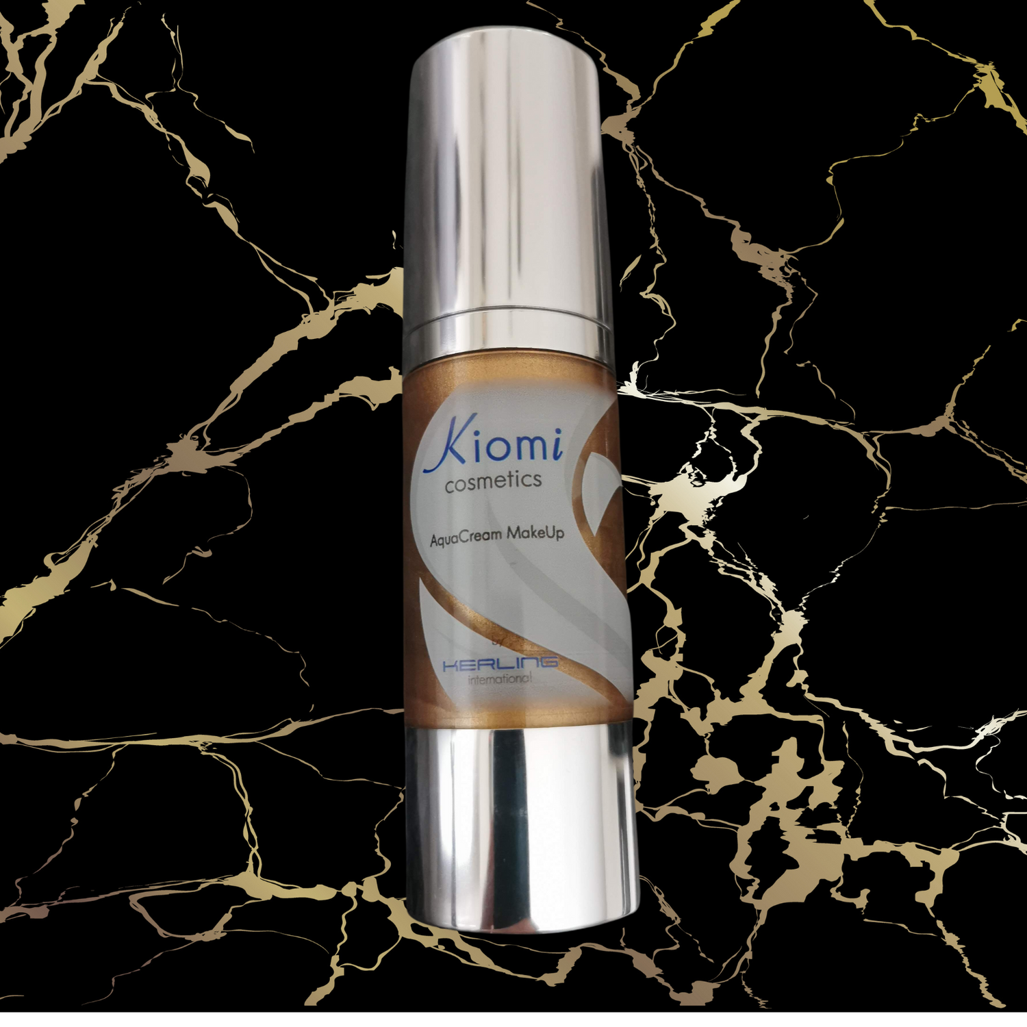 Kiomi Aqua-Cream Make Up in Bronze Metallic C11 – schimmerndes Creme-Make-up 30 ml