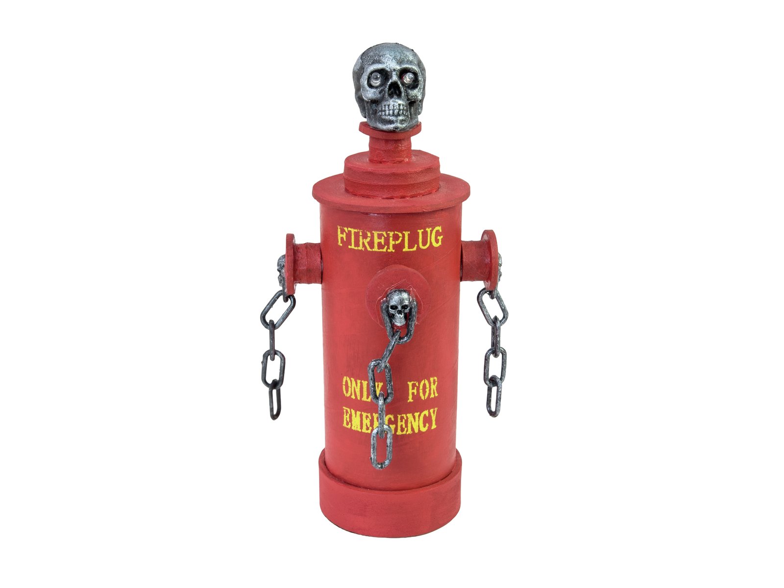 EUROPALMS Animierter Hydrant mit Licht- Sound-, und Bewegungseffekten