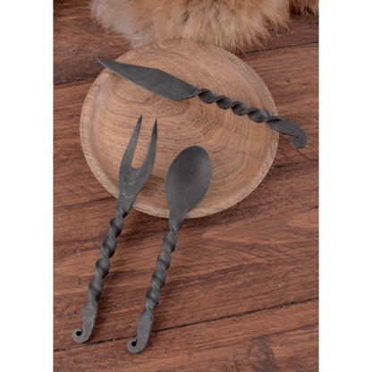 Essbesteck 3-teilig Messer, Gabel, Löffel