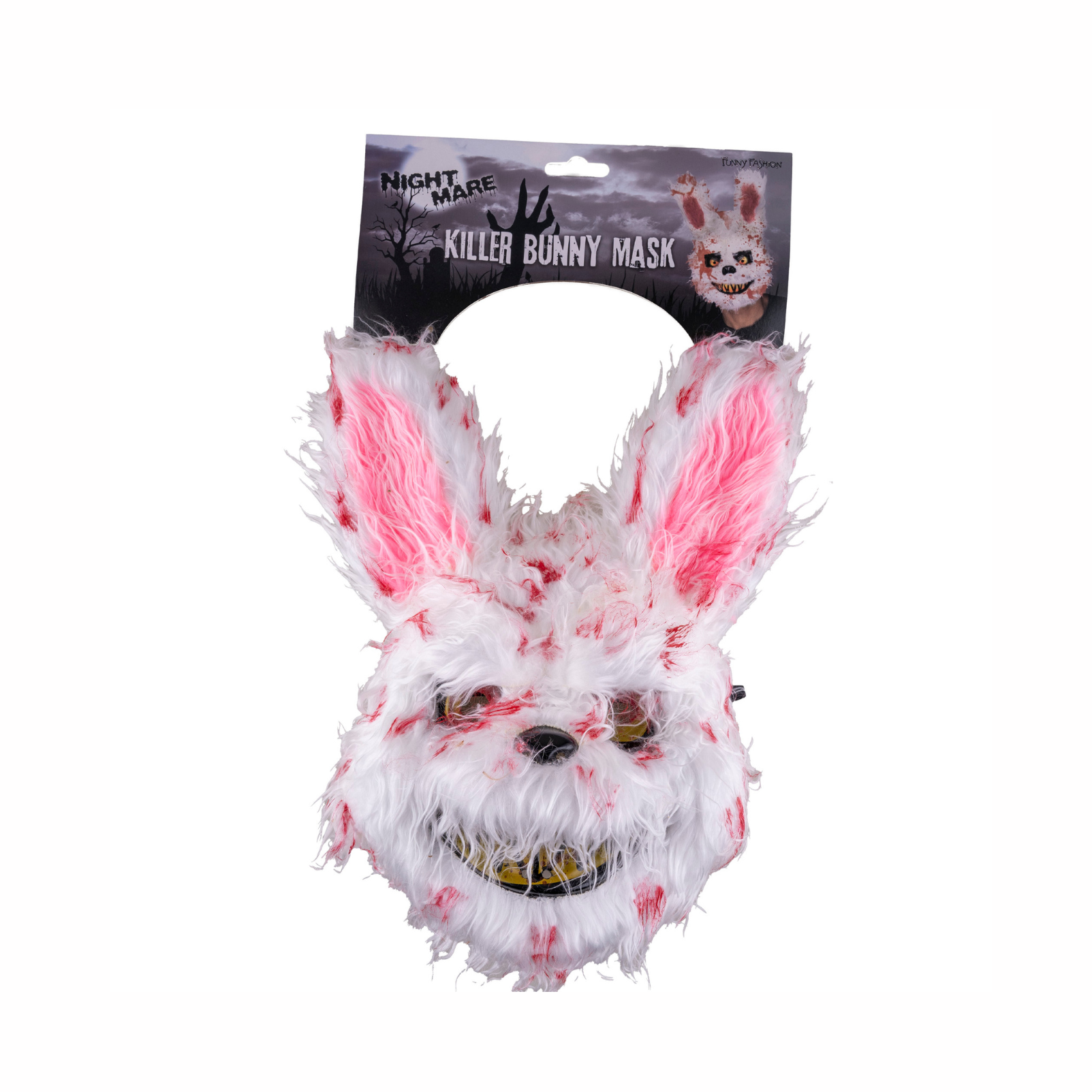 Blutiger Hase Halloween Maske