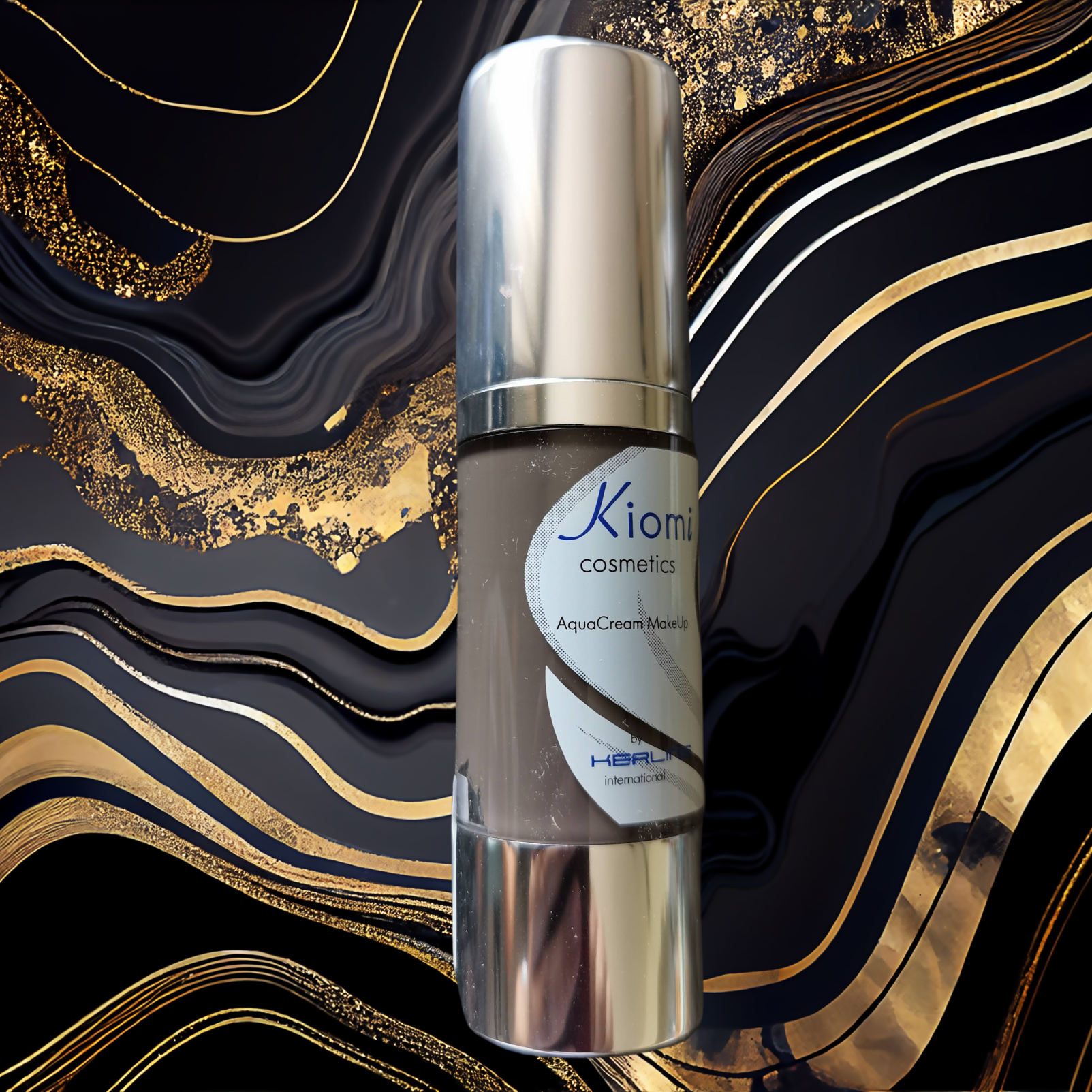 Kiomi Aqua-Cream Make-up (30 ml, Mocca Braun C35) – Hochpigmentiert &amp; wasserfest