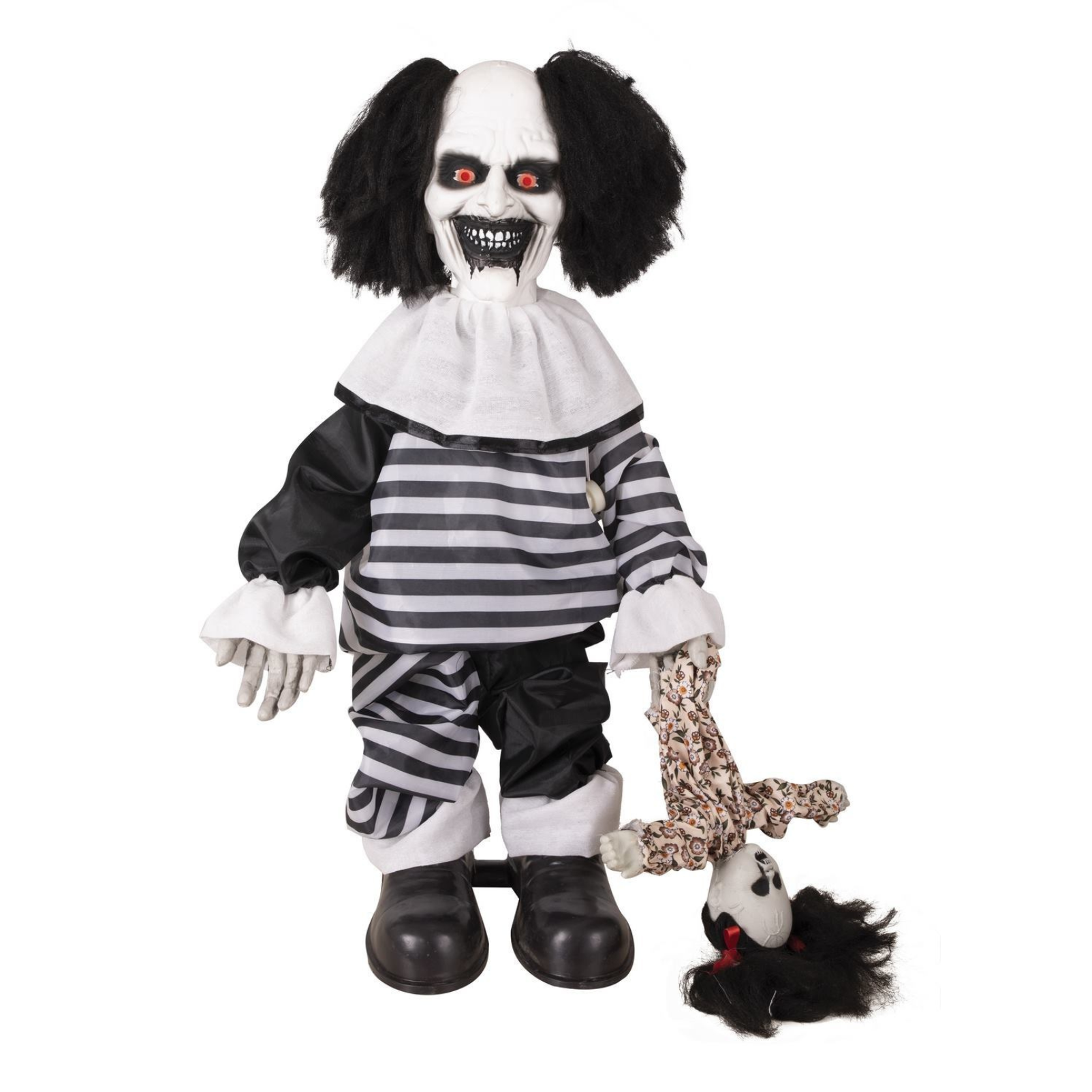 Animierter böser Clown Pepe - 80 cm