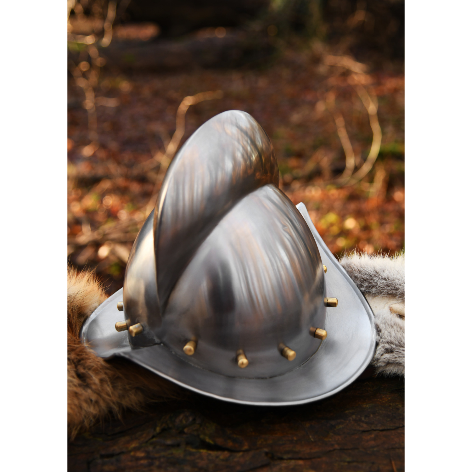 Deutscher Morion, 1,2 mm Stahl