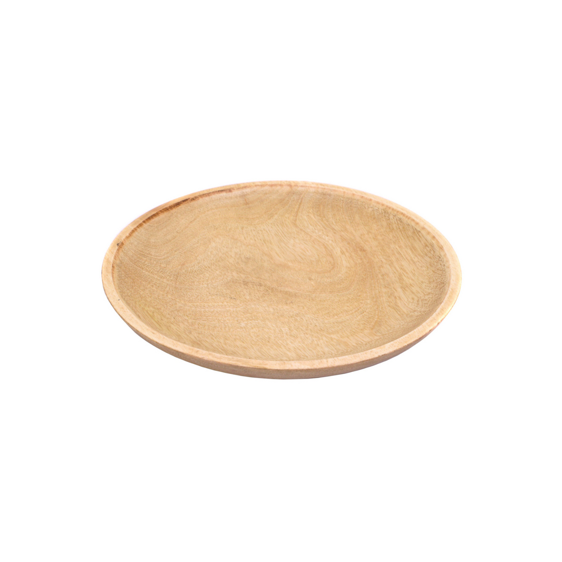 Holzteller, ca. 20 cm Durchmesser