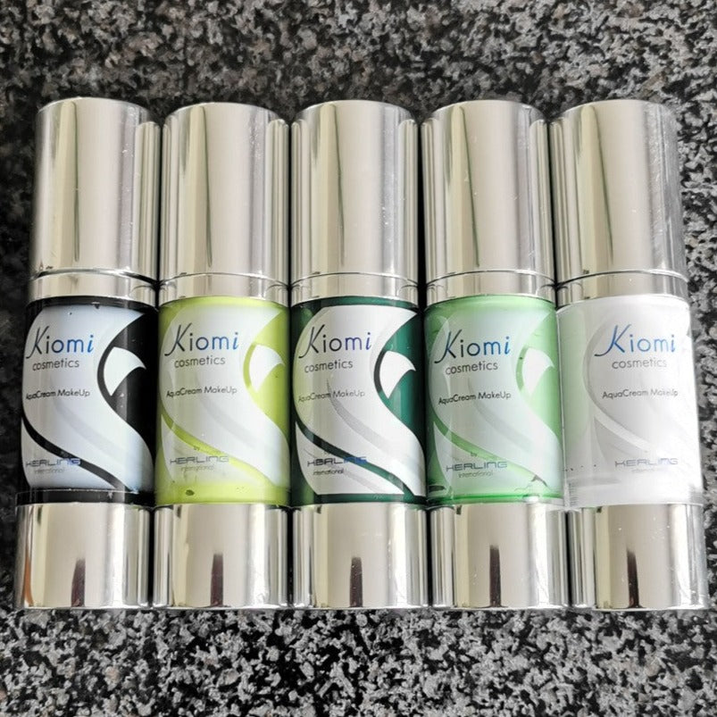 Kiomi Aqua-Cream Make Up in Weinrot C78 – 30 ml Tube, vegan &amp; hochpigmentiert