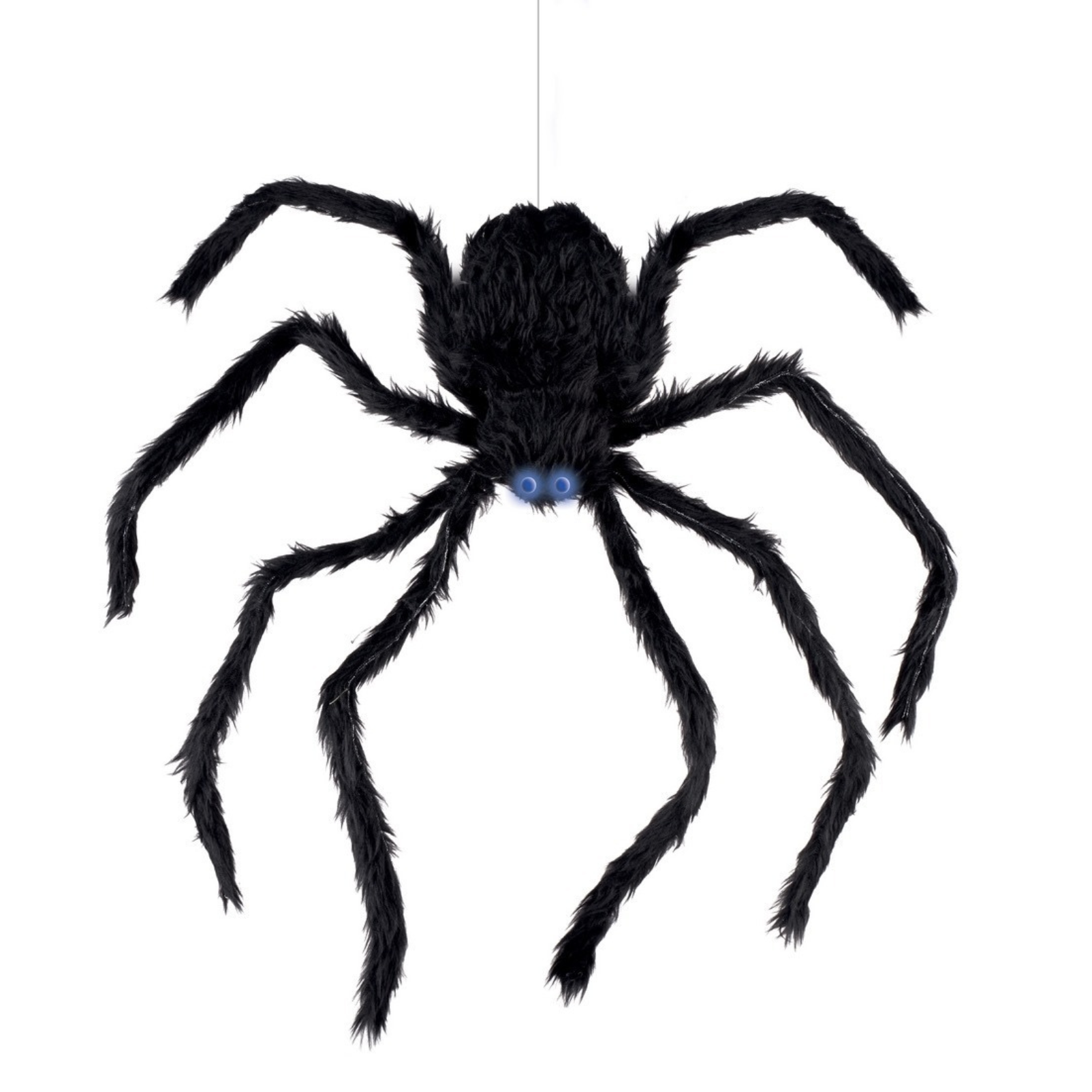 Animierte Kletterspinne - 80 cm - schwarz