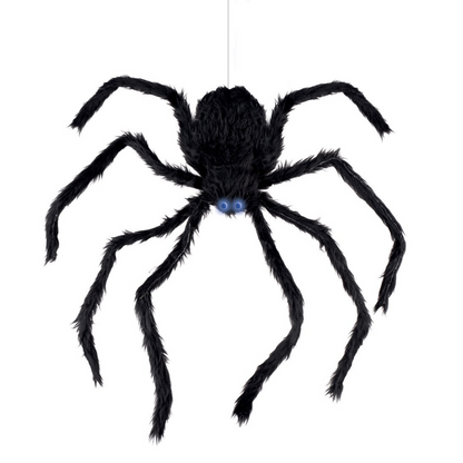 Animierte Kletterspinne - 80 cm - schwarz