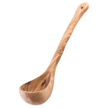 Schöpfkelle aus Olivenholz, ca. 35 cm