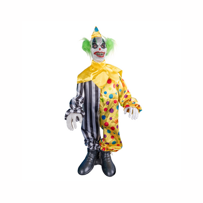 Shaggy Kopfwackelnder Clown, 90 cm