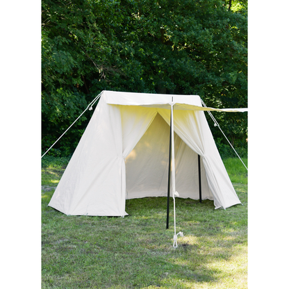 Sachsenzelt Jorvik, 2 x 4 m, 340 gsm, naturfarben