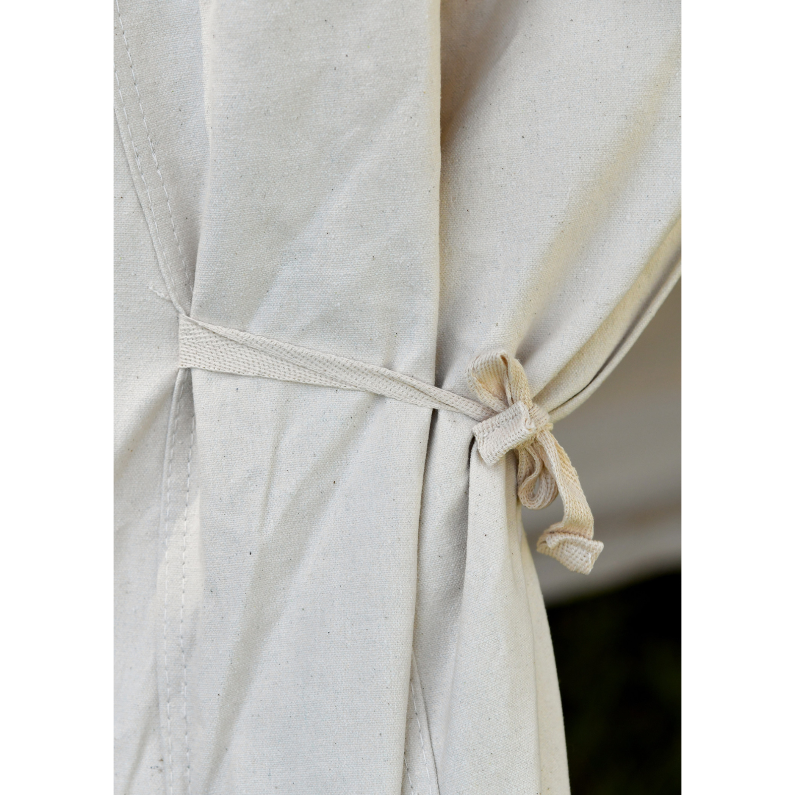 Sachsenzelt Jorvik, 2 x 4 m, 340 gsm, naturfarben