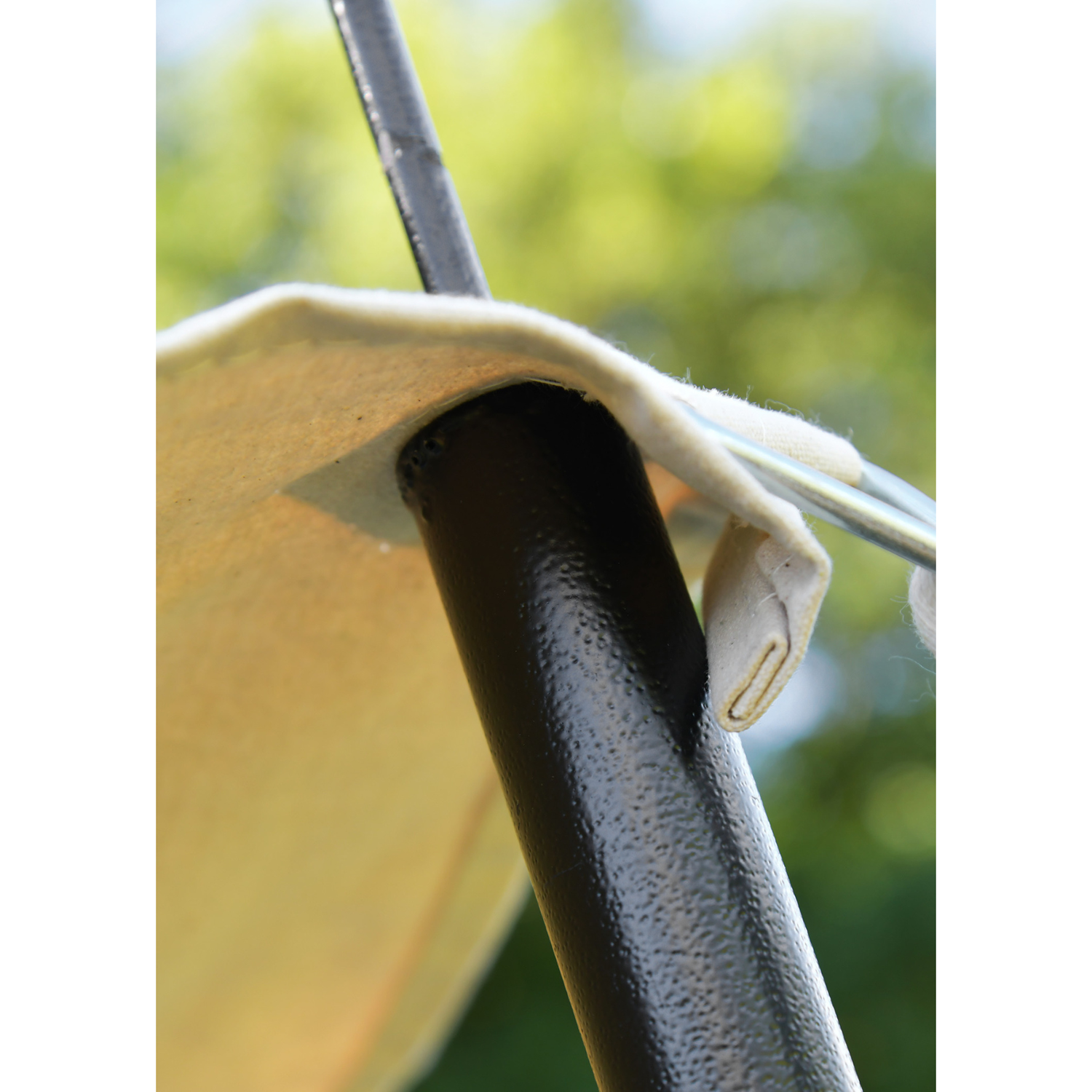 Sachsenzelt Jorvik, 2 x 4 m, 340 gsm, naturfarben