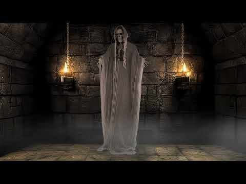Skelett Geist, animiert