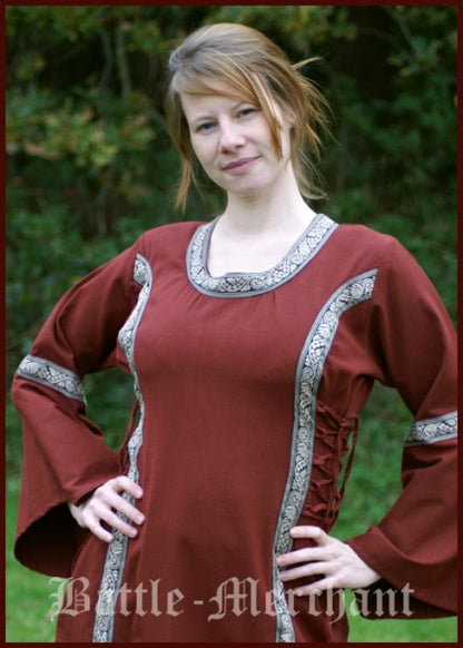 Mittelalter Kleid - Martha, rot