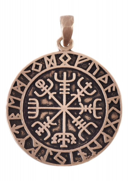 Anhänger aus Bronze, Vegvísir