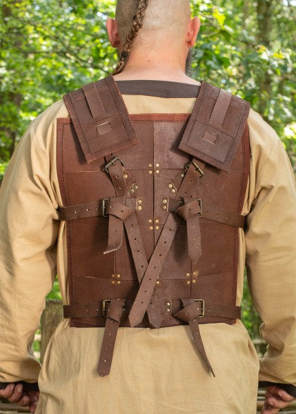 RFB Lederrüstung Fighter, braun